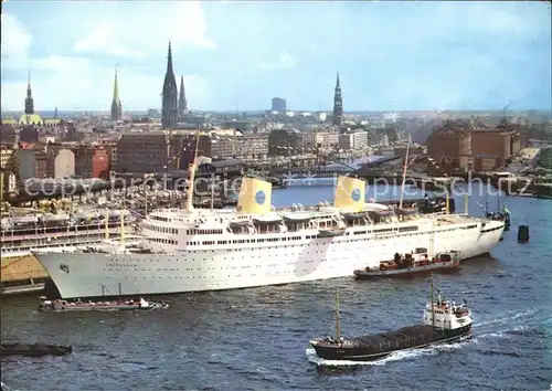 Hamburg Stadt Hafen Dampfer Kat. Hamburg