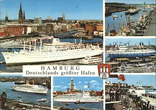 Hamburg Deutschlands groesster Hafen Kat. Hamburg