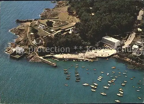 Concarneau Finistere Fliegeraufnahme Hotel Ar Moor  Kat. Concarneau