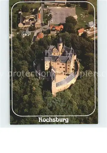 Zwickau Sachsen Rochsburg Tal Zwickauer Mulde Fliegeraufnahme Kat. Zwickau