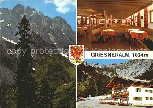 Kirchdorf Tirol Griesneralm  Kat. Kirchdorf in Tirol Wilder Kaiser