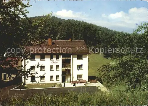 Heimbuchenthal Haus Christl Kat. Heimbuchenthal