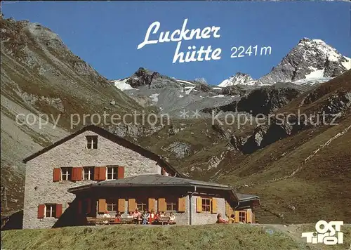 Kals Grossglockner Lucknerhuette  Kat. Kals am Grossglockner