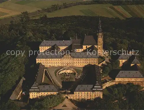 Kloster Banz Fliegeraufnahme Kat. Bad Staffelstein