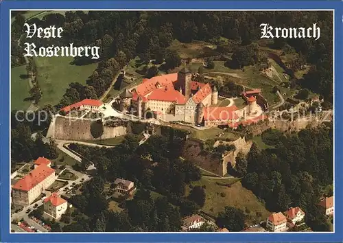 Kronach Oberfranken Festung Rosenberg Kat. Kronach
