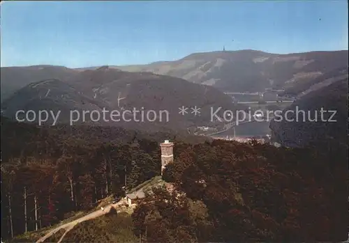 Bad Lauterberg Bismarckturm Odertalsperre  Kat. Bad Lauterberg im Harz