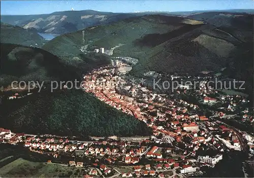 Bad Lauterberg Fliegeraufnahme Odertalsperre  Kat. Bad Lauterberg im Harz