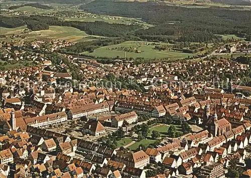 Freudenstadt Fliegeraufnahme Kat. Freudenstadt