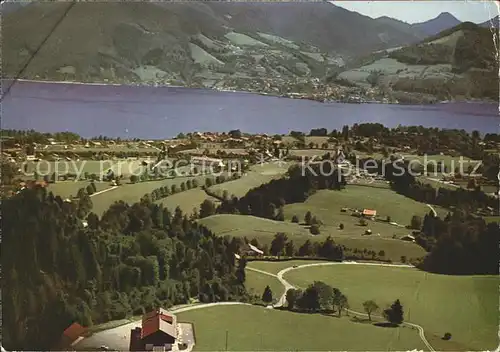 Bad Wiessee Berggasthof Sonnenbichl Fliegeraufnahme Kat. Bad Wiessee