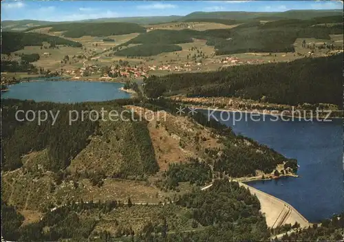 Schluchsee Wasserkraftwerk Fliegeraufnahme Kat. Schluchsee
