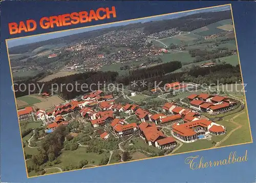 Bad Griesbach Rottal Thermalbad Fliegeraufnahme / Bad Griesbach i.Rottal /Passau LKR