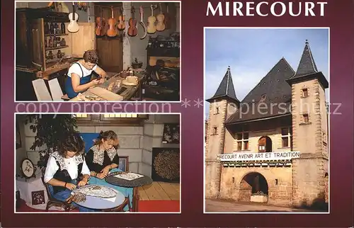 Mirecourt Exposition Lutherie Dentelles Geigen  Kat. Mirecourt