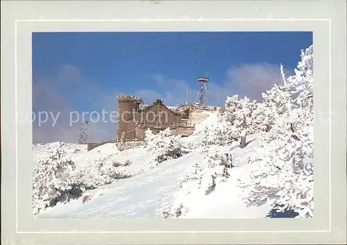 Mont Aigoual Observatoire Kat. Saint Sauveur Camprieu