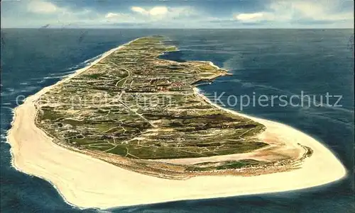 Insel Sylt Fliegeraufnahme Kat. Westerland