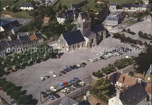 Sainte Mere Eglise Vue aerienne Kat. Sainte Mere Eglise