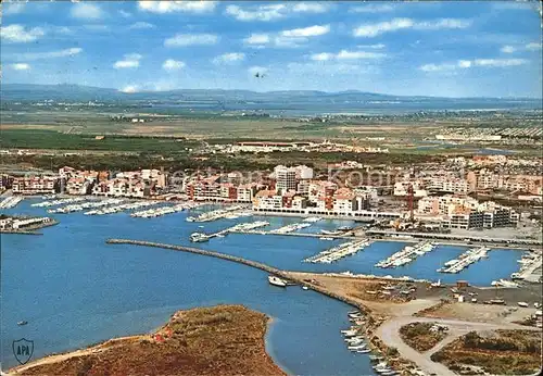 Agde Plage Cap Fliegeraufnahme Kat. Agde