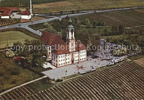 Birnau Kloster Birnau Fliegeraufnahme Kat. Uhldingen Muehlhofen