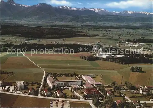 Bad Aibling Kurklinik Wendelstein Fliegeraufnahme Kat. Bad Aibling