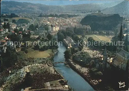 Lourdes Hautes Pyrenees Basilique Gave  Kat. Lourdes