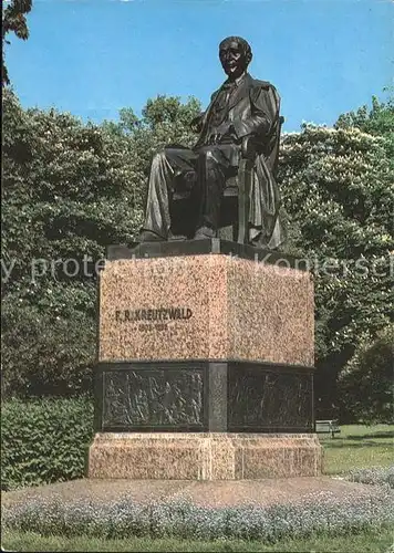Tallinn F. R. Kreutzwaldi Denkmal Kat. Tallinn