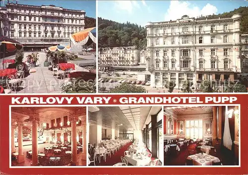 Karlovy Vary Grandhotel Pupp / Karlovy Vary /