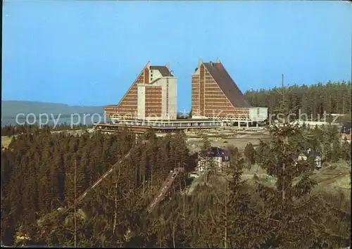 Oberhof Thueringen Interhotel Panorama  Kat. Oberhof Thueringen