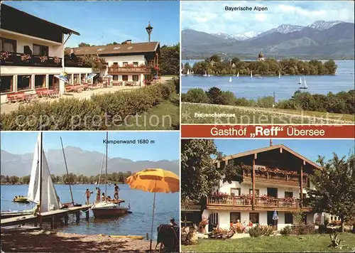 uebersee Chiemsee Gasthof Reff  Kat. uebersee