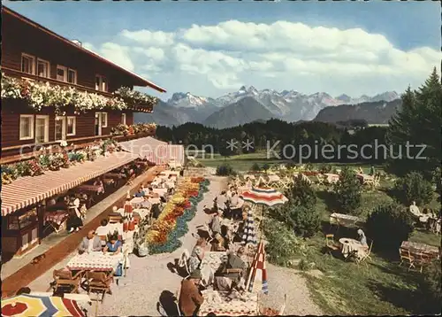 Sonthofen Oberallgaeu Alpen Moor  und Kneippbad Sonnenalp Kat. Sonthofen