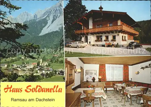 Ramsau Dachstein Steiermark Gaestehaus Soldanella Kat. Ramsau am Dachstein