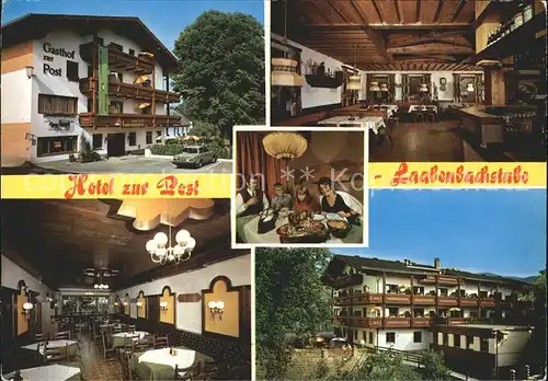 Brand Laaben Hotel zur Post Laabenbachstube Kat. Brand Laaben