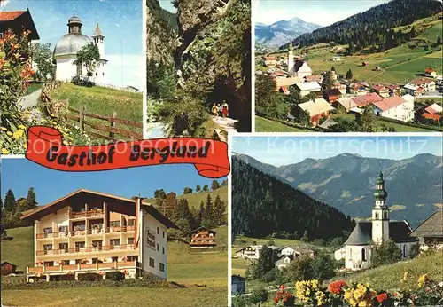 Wildschoenau Tirol Oberau Gasthof Bergland  / Kufstein /Tiroler Unterland