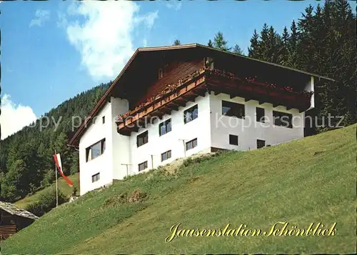 Oetz Oetzerberg Jausenstation Schoenblick Kat. Oetz