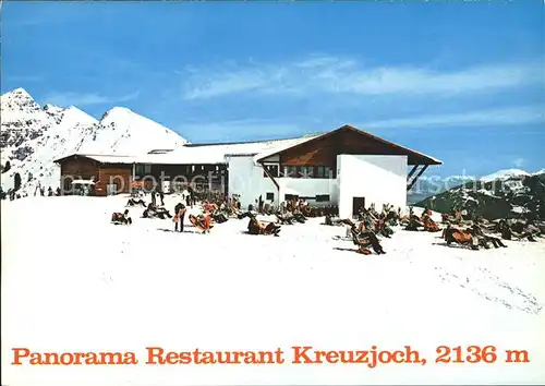 Fulpmes Tirol Schlickeralm Stubaital Restaurant Panorama am Kreuzjoch  Kat. Fulpmes