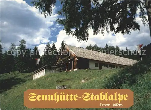 Elmen Tirol Sennhuette-Stablalpe  / Elmen /Reutte