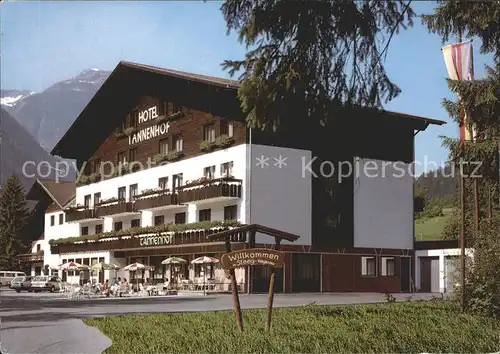 Steeg Tirol Ferienhotel Tannenhof Kat. Steeg Lechtal