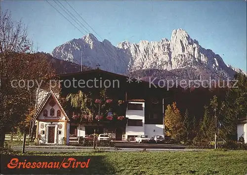 Kirchdorf Tirol Gasthof Griesenau Wilder Kaiser  Kat. Kirchdorf in Tirol Wilder Kaiser