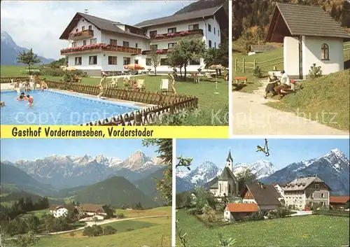 Vorderstoder Gasthof Pension Vorderramseben  Kat. Vorderstoder