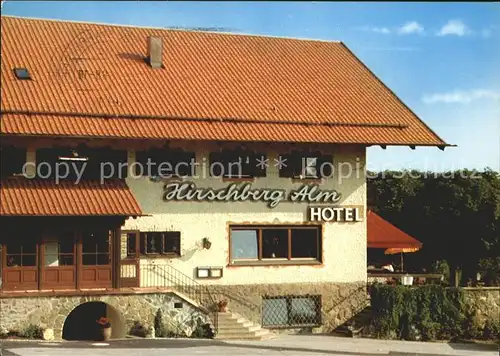 Wielenbach Gasthof Horschberg Alm  Kat. Wielenbach