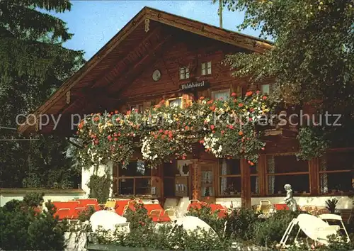 Schliersee Cafe Pension Milchhaeusl  Kat. Schliersee