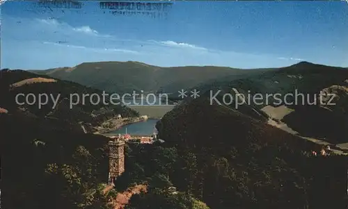 Bad Lauterberg Bismarckturm Odertalsperre Fliegeraufnahme Kat. Bad Lauterberg im Harz