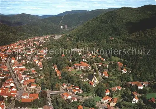 Bad Lauterberg Klinik Kirchberg Therme Diabetes Klinik Revita und Panoramic Fliegeraufnahme Kat. Bad Lauterberg im Harz