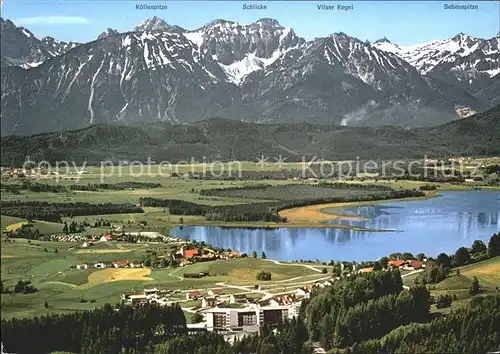 Hopfen See Kurzentrum Enzensberg Tiroler Alpen  Kat. Fuessen