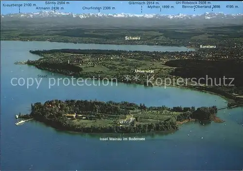 Insel Mainau Staad Konstanz Schweiz  Kat. Konstanz Bodensee