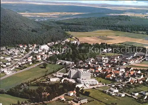 Reinhardshausen Sanatorium Hartenstein Kurklinik Wildetal Fliegeraufnahme Kat. Bad Wildungen