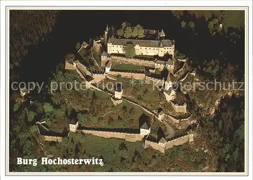 Burg Hochosterwitz Fliegeraufnahme / St. Georgen am Laengsee /Unterkaernten