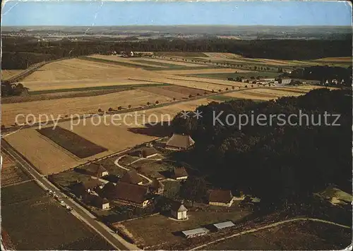 Ehestorf Harburg Freilichtmuseum Klekeberg Fliegeraufnahme Kat. Rosengarten