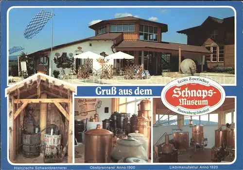 Jahrdorf Bayerischer Schnaps Museum Historische Schwarzbrennerei Obstbrennerei Likoermanufaktur Kat. Hauzenberg
