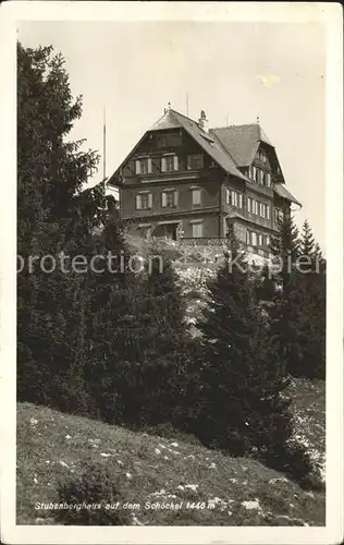 Stubenberg Steiermark Berghaus auf Schoeckel Kat. Stubenberg am See