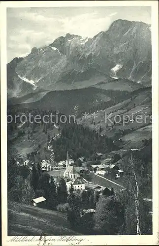 Muehlbach Hochkoenig  Kat. Muehlbach am Hochkoenig