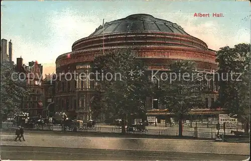 London Albert Hall Kat. City of London